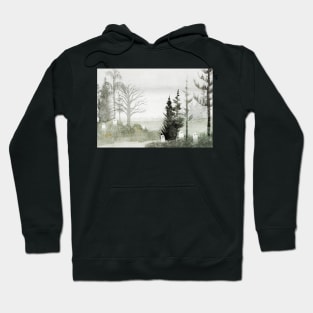 Wading through the marshes Hoodie